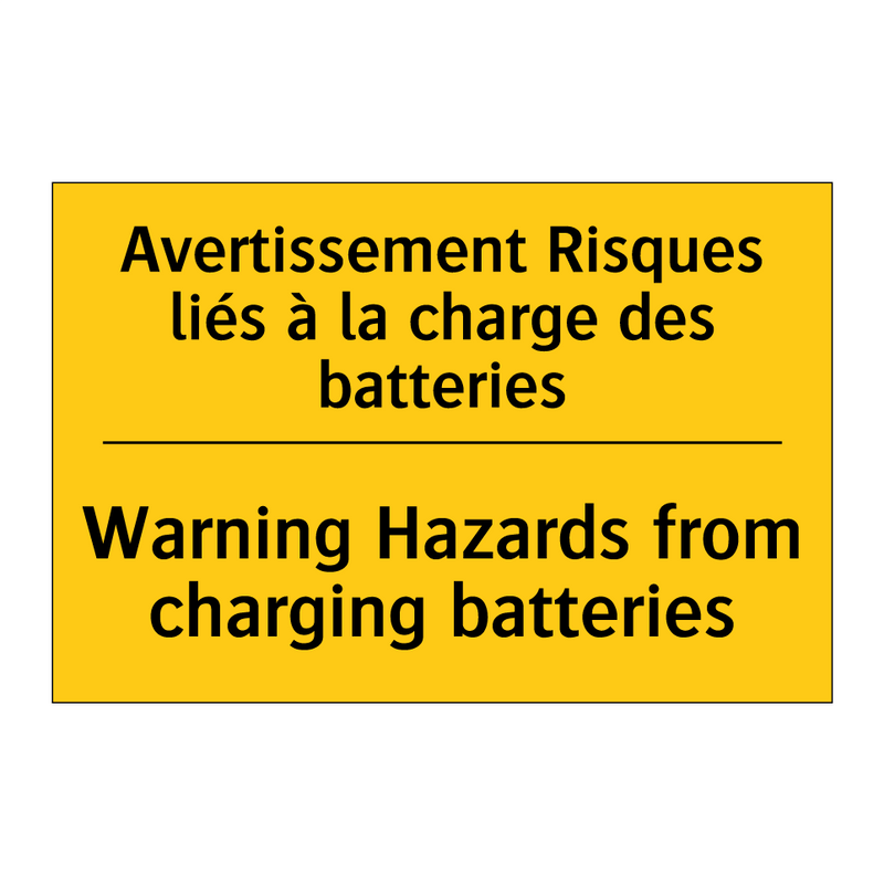 Avertissement Risques liés à la  /.../ - Warning Hazards from charging  /.../