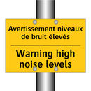 Avertissement niveaux de bruit  /.../ - Warning high noise levels