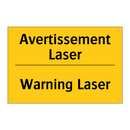 Avertissement Laser - Warning Laser
