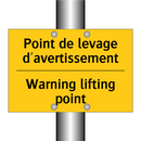 Point de levage d'avertissement /.../ - Warning lifting point