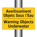 Avertissement Objets Sous l'Eau /.../ - Warning Objects Underwater