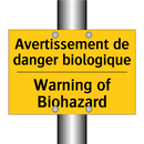 Avertissement de danger biologique /.../ - Warning of Biohazard