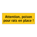 Attention, poison pour rats en place !