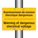 Avertissement de tension électrique  /.../ - Warning of dangerous electrical  /.../