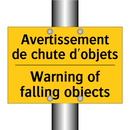 Avertissement de chute d'objets /.../ - Warning of falling objects