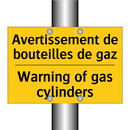 Avertissement de bouteilles de  /.../ - Warning of gas cylinders