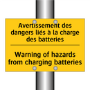 Avertissement des dangers liés  /.../ - Warning of hazards from charging  /.../