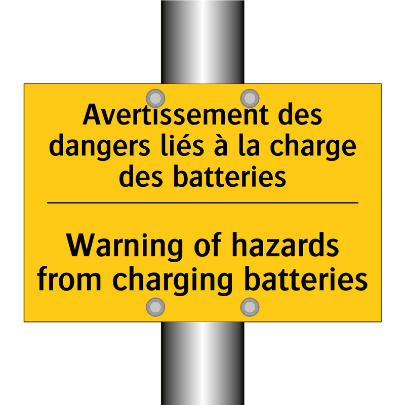 Avertissement des dangers liés  /.../ - Warning of hazards from charging  /.../