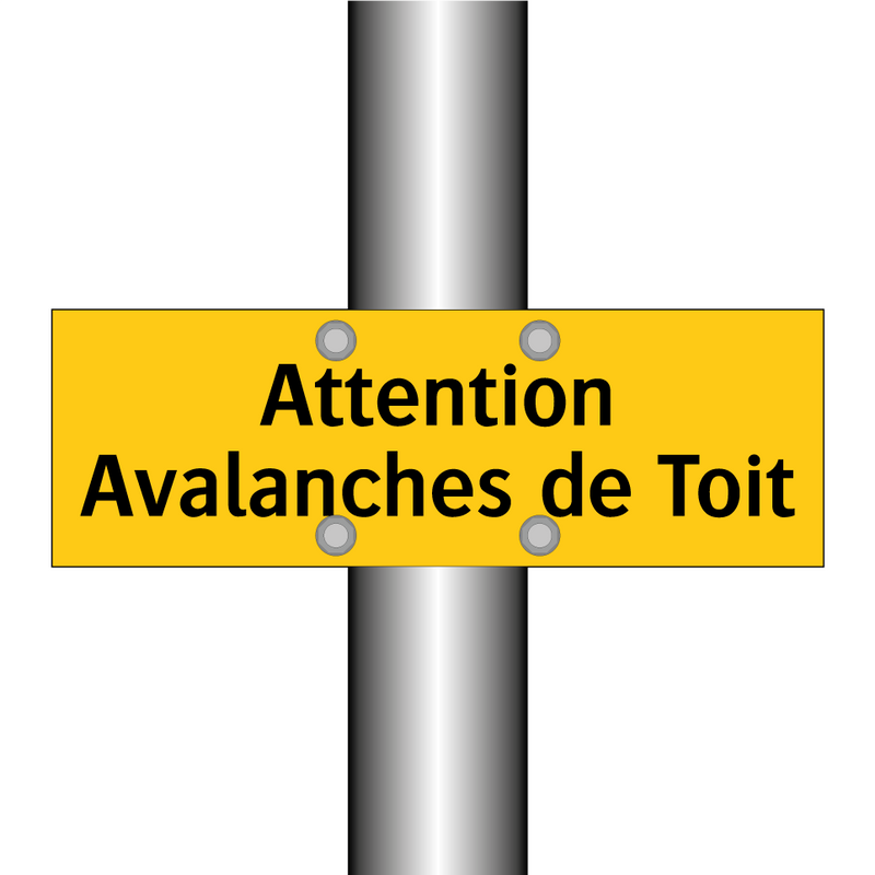 Attention Avalanches de Toit