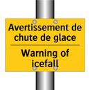 Avertissement de chute de glace /.../ - Warning of icefall