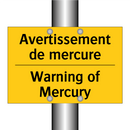 Avertissement de mercure - Warning of Mercury
