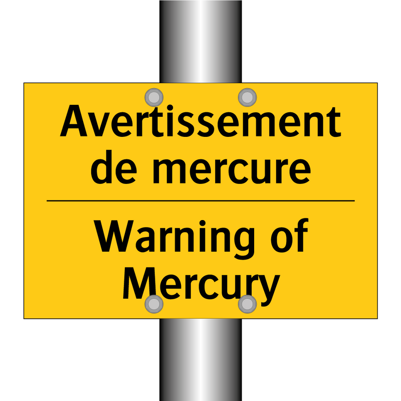 Avertissement de mercure - Warning of Mercury