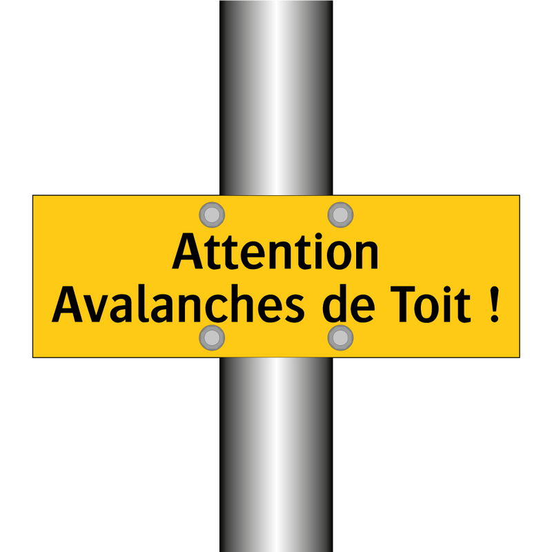 Attention Avalanches de Toit !