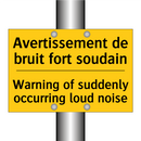Avertissement de bruit fort soudain /.../ - Warning of suddenly occurring  /.../