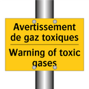 Avertissement de gaz toxiques - Warning of toxic gases