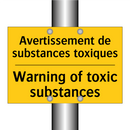 Avertissement de substances toxiques /.../ - Warning of toxic substances