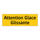 Attention Glace Glissante