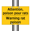 Attention, poison pour rats - Warning rat poison
