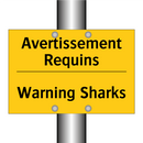 Avertissement Requins - Warning Sharks