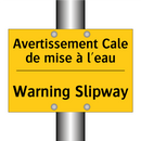 Avertissement Cale de mise à l'eau /.../ - Warning Slipway