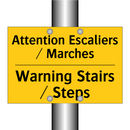 Attention Escaliers / Marches - Warning Stairs / Steps