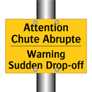 Attention Chute Abrupte - Warning Sudden Drop-off