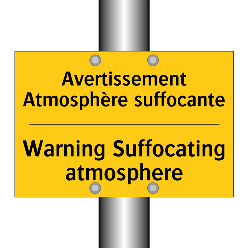 Avertissement Atmosphère suffocante /.../ - Warning Suffocating atmosphere