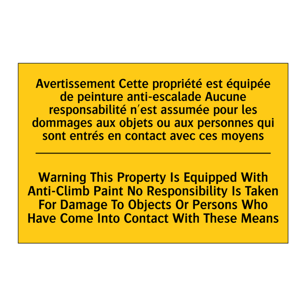 Avertissement Cette propriété  /.../ - Warning This Property Is Equipped  /.../