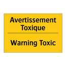 Avertissement Toxique - Warning Toxic