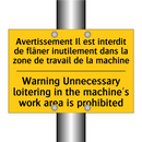 Avertissement Il est interdit  /.../ - Warning Unnecessary loitering  /.../