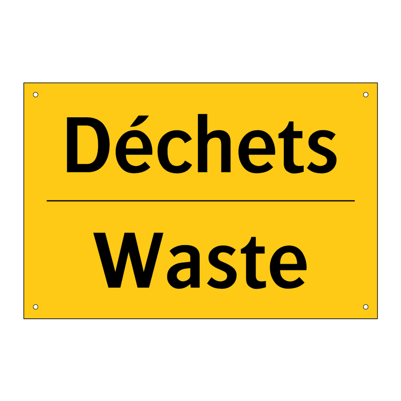 Déchets - Waste