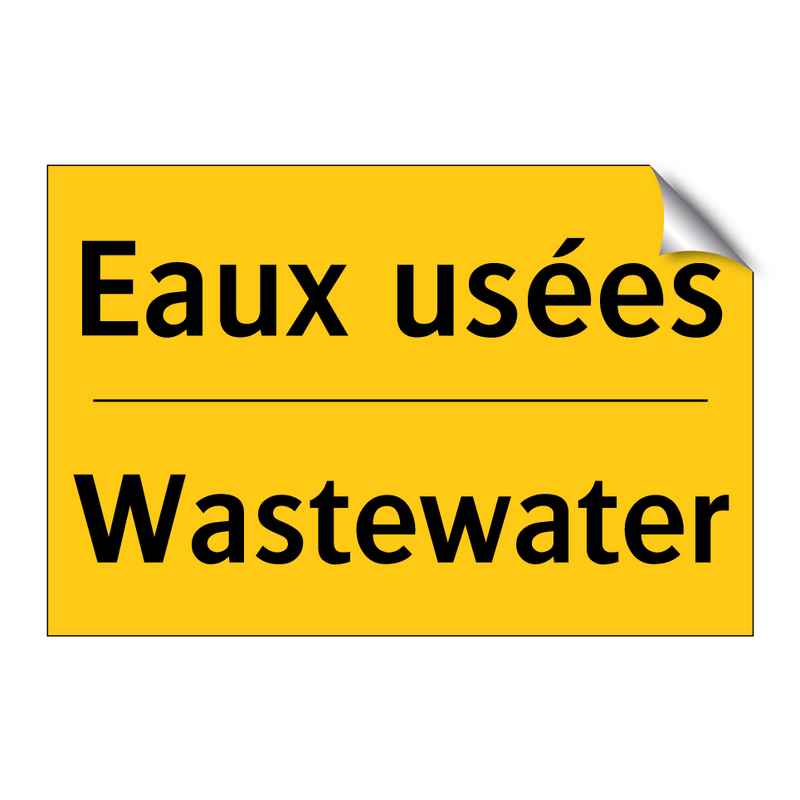 Eaux usées - Wastewater