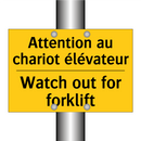Attention au chariot élévateur - Watch out for forklift