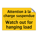 Attention à la charge suspendue /.../ - Watch out for hanging load
