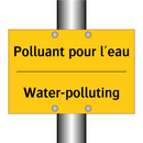 Polluant pour l'eau - Water-polluting