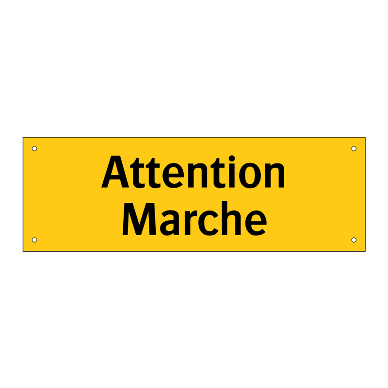Attention Marche