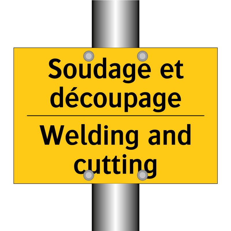 Soudage et découpage - Welding and cutting