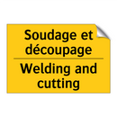 Soudage et découpage - Welding and cutting