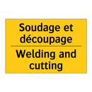Soudage et découpage - Welding and cutting