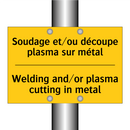 Soudage et/ou découpe plasma sur  /.../ - Welding and/or plasma cutting  /.../
