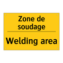 Zone de soudage - Welding area