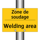 Zone de soudage - Welding area
