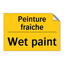 Peinture fraîche - Wet paint