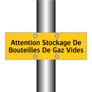 Attention Stockage De Bouteilles De Gaz Vides