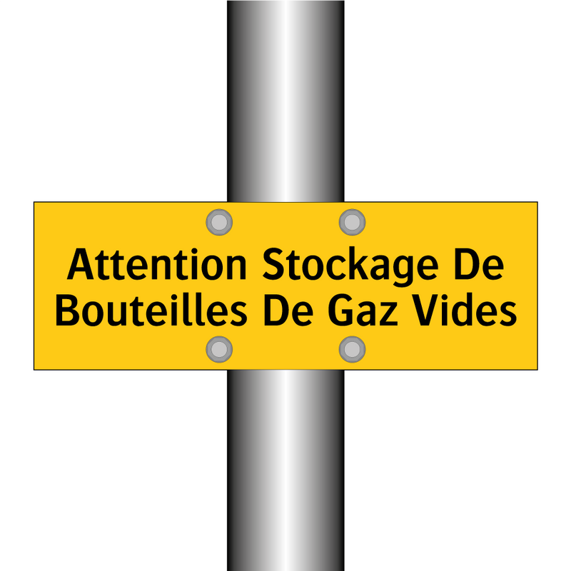 Attention Stockage De Bouteilles De Gaz Vides