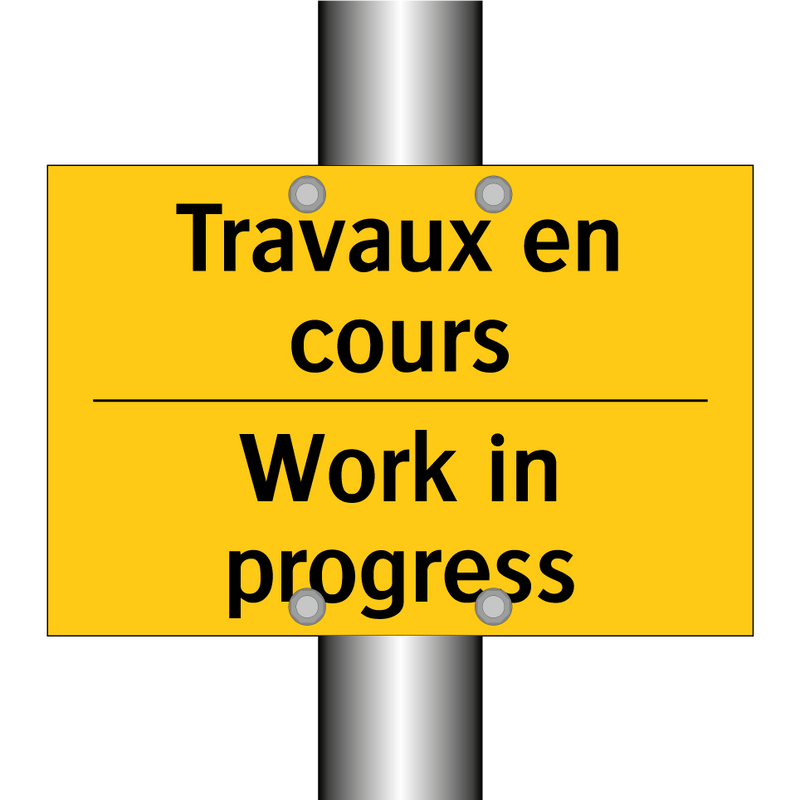 Travaux en cours - Work in progress