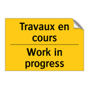 Travaux en cours - Work in progress