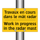Travaux en cours dans le mât radar /.../ - Work in progress in the radar  /.../