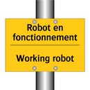 Robot en fonctionnement - Working robot