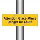 Attention Glace Mince Danger De Chute